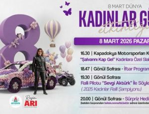 Nevşehir’de 8 Mart Kadınlar Günü Coşkuyla Kutlanacak