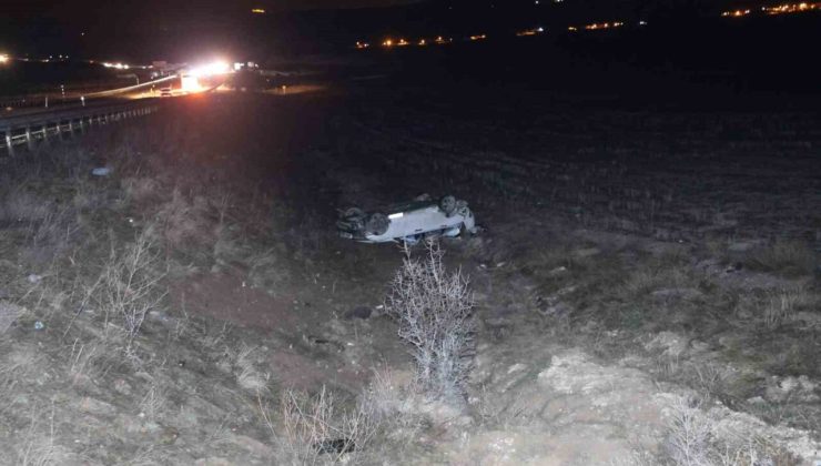 Nevşehir’de Otomobil Şarampole Uçtu: 4 Yaralı