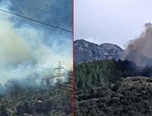 Osmaniye’de orman yangını! 2 saatte söndürüldü