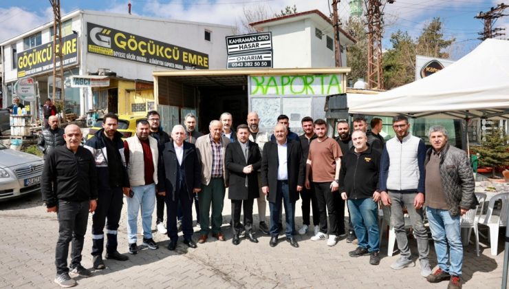 Başkan Rasim Arı Sanayi Esnafıyla Buluştu: Talepler Masaya Yatırıldı