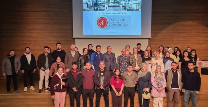 NEVÜ Öğrencilerine “Spor ve Bağımlılık” Semineri Düzenlendi