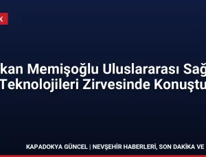 Bakan Memişoğlu Uluslararası Sağlık Teknolojileri Zirvesinde Konuştu
